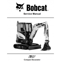 Bobcat - instrukcje napraw - schematy - DTR - service manuals - Bobcat E27